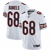 Nike Men & Women & Youth Bears 68 James Daniels White Color Rush Limited Jersey,baseball caps,new era cap wholesale,wholesale hats